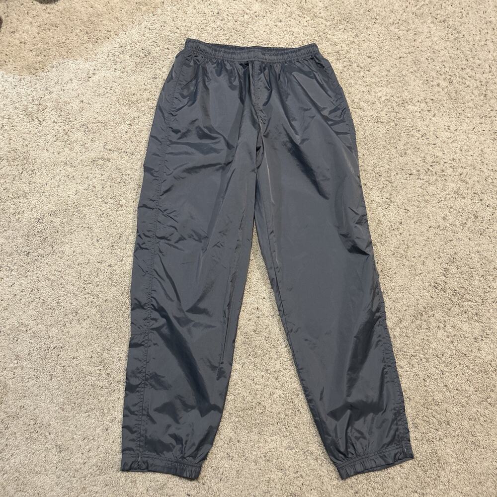 VTG 90s NIKE Silver Tag XL Windpants Track Pants Ankle Zip Unlined 1990’s G26